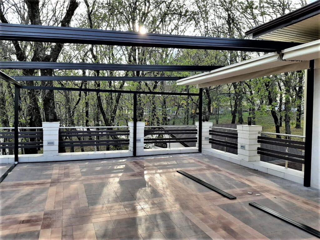 складная крыша в Москве